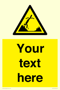 Custom Warning submerged objects